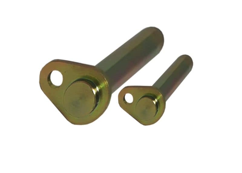 PEAR SHAPE CAPPED PINS