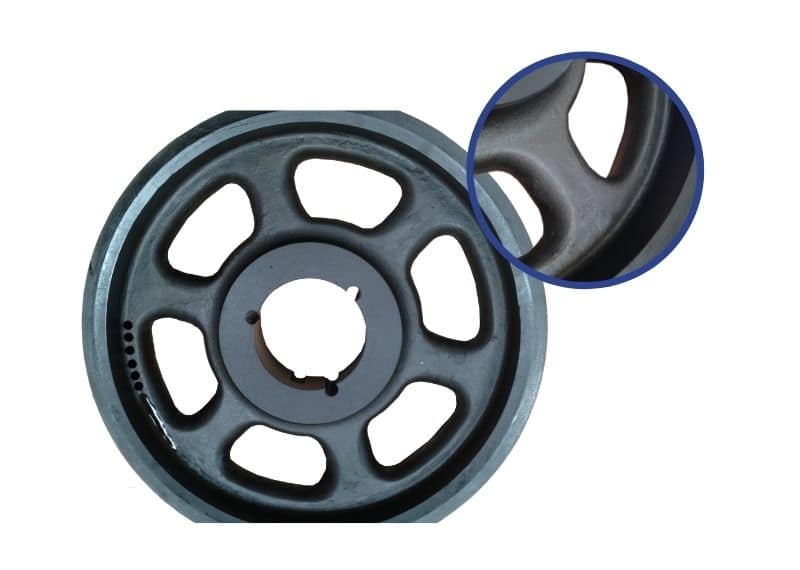 SPECIAL DUCTILE PULLEYS