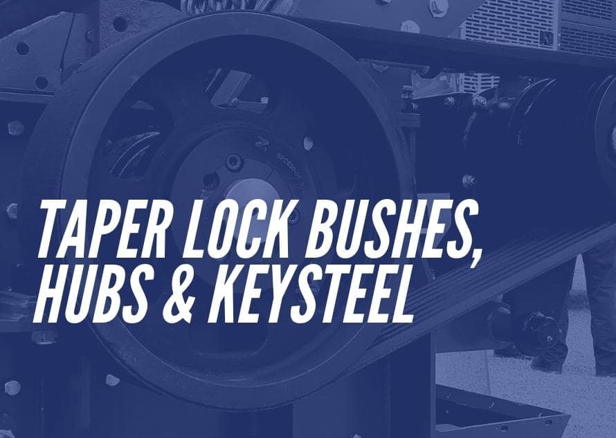 TAPERLOCK BUSHES, HUBS, KEYSTEEL