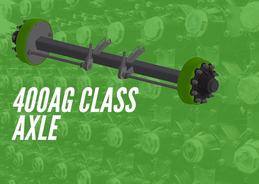 400AG agricultural braked axle