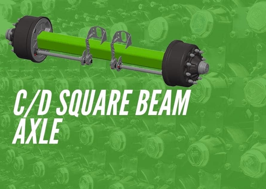 CD SQUARE beam axle